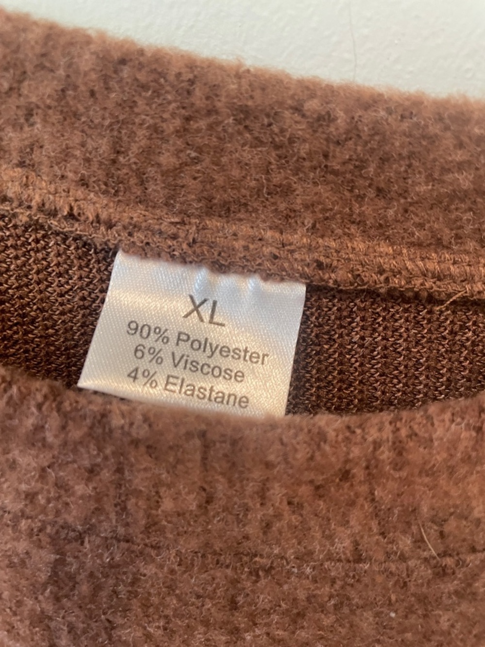 Brown Bear Knit Crewneck Sweater - oversized look like new - Picture 3 of 3